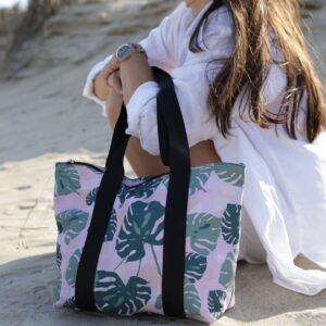 Monstera Tote Bag / Weekender Bag - Waterproof