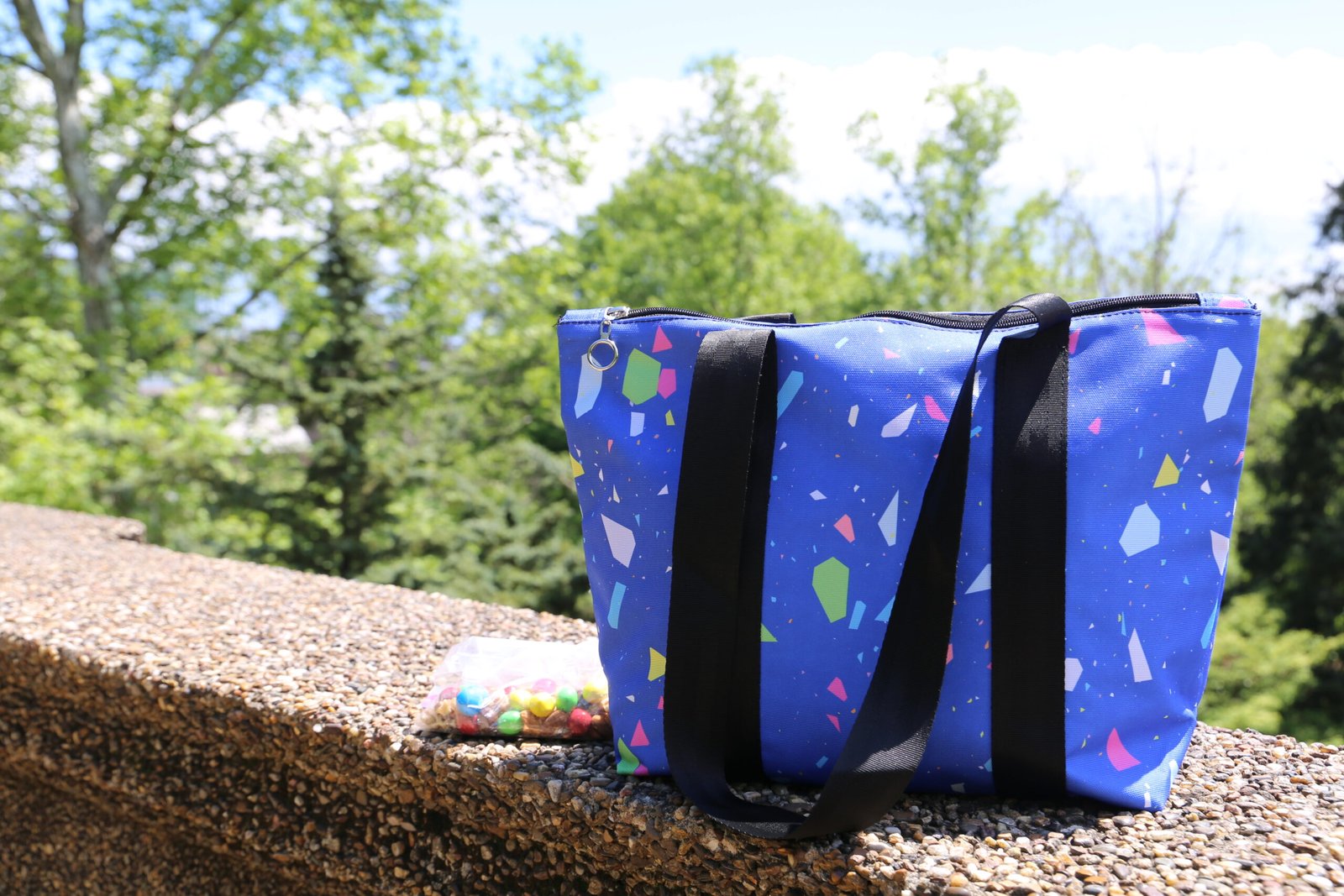 Terrazzo Tote Bag / Weekender Bag - Waterproof