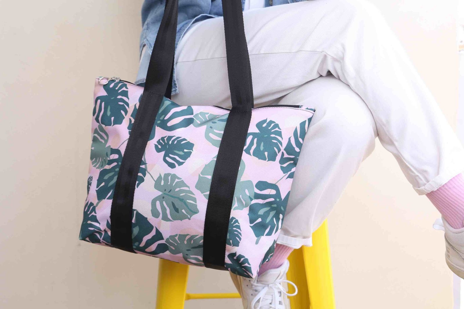 Monstera Tote Bag / Weekender Bag - Waterproof - Image 2