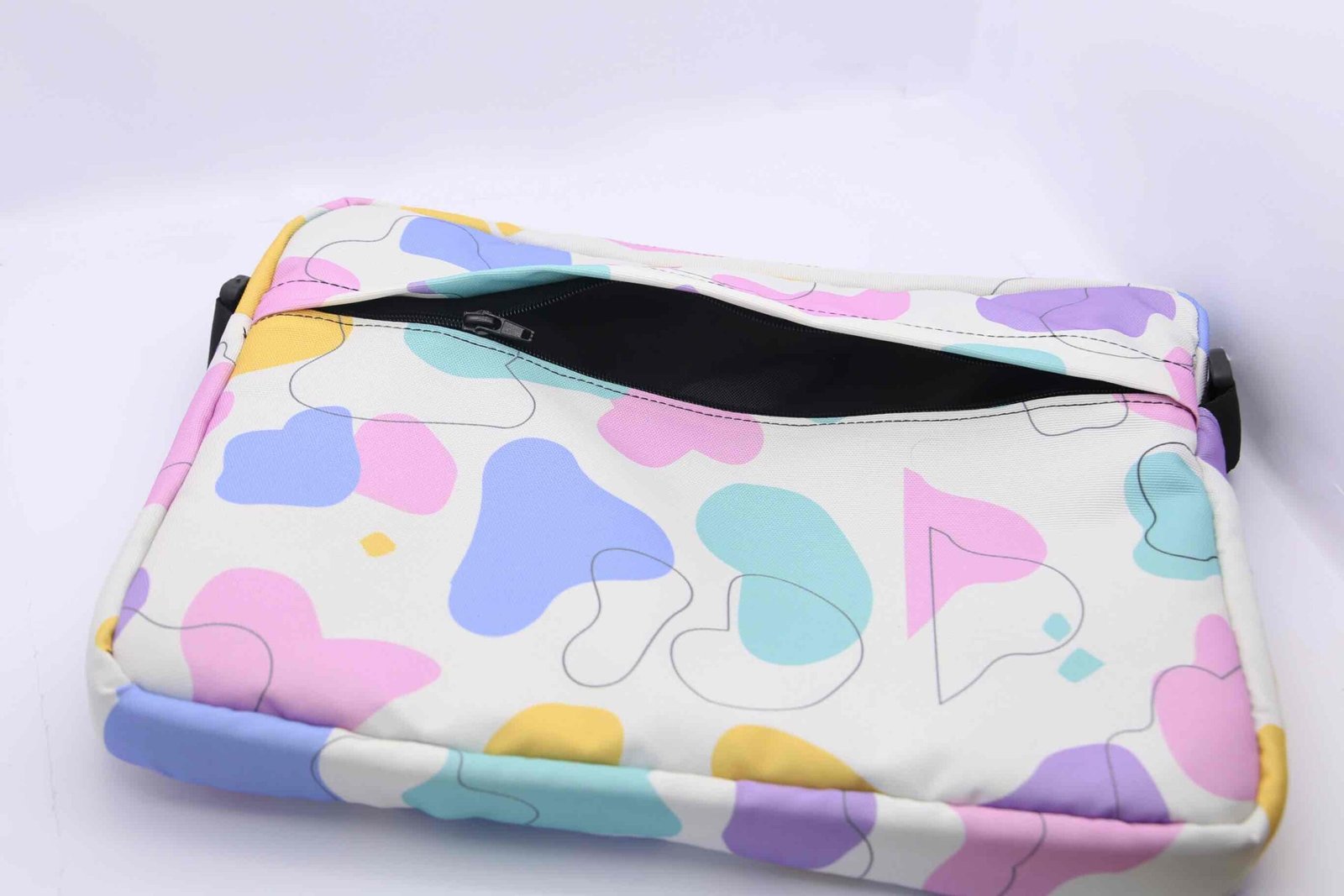 Pastel Abstract Laptop Bag – Waterproof - Image 3