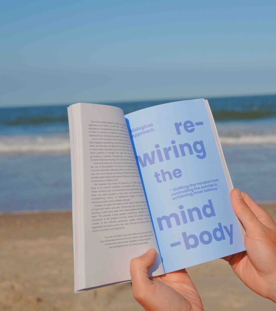 rewiring the mind body chapter page from “The Mind-Body Act” by Zeynep Diril.